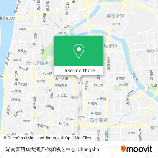 湖南富丽华大酒店-休闲棋艺中心 map