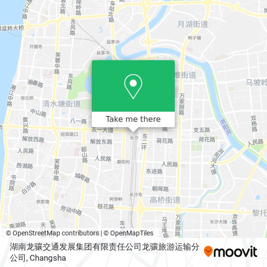 湖南龙骧交通发展集团有限责任公司龙骧旅游运输分公司 map