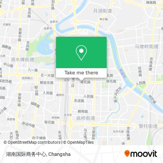 湖南国际商务中心 map