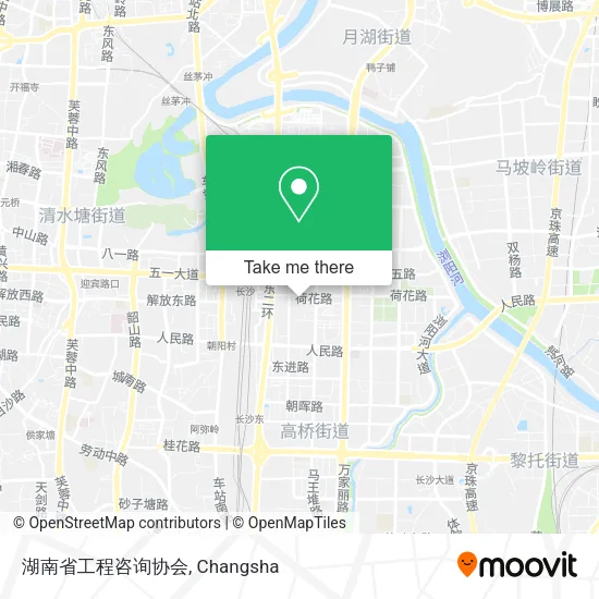 湖南省工程咨询协会 map