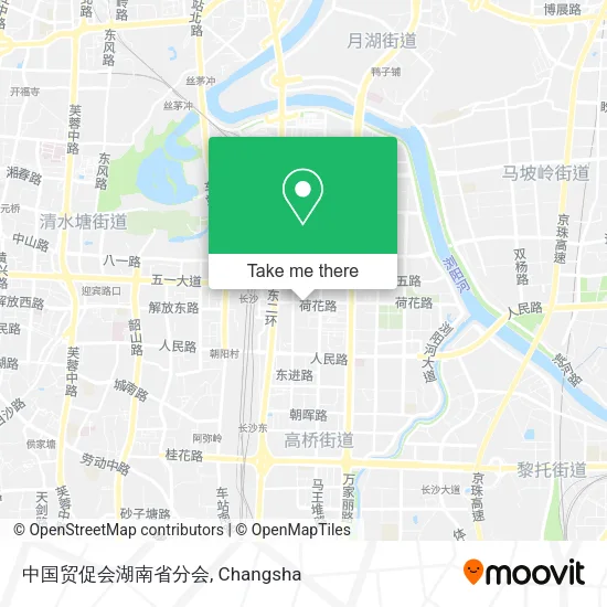 中国贸促会湖南省分会 map
