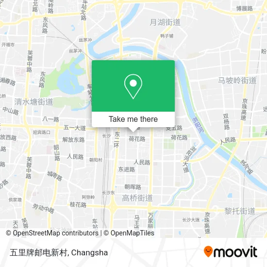 五里牌邮电新村 map