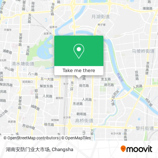 湖南安防门业大市场 map