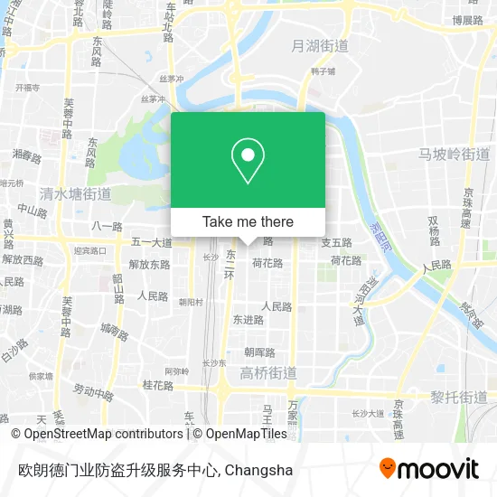 欧朗德门业防盗升级服务中心 map