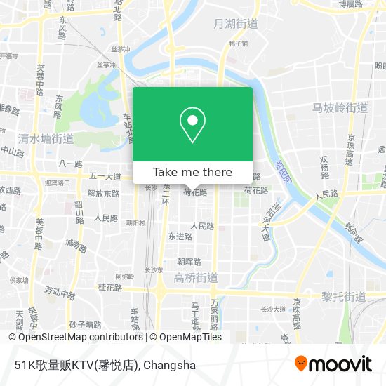 51K歌量贩KTV(馨悦店) map