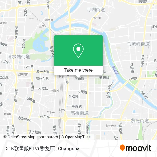 51K歌量贩KTV(馨悦店) map