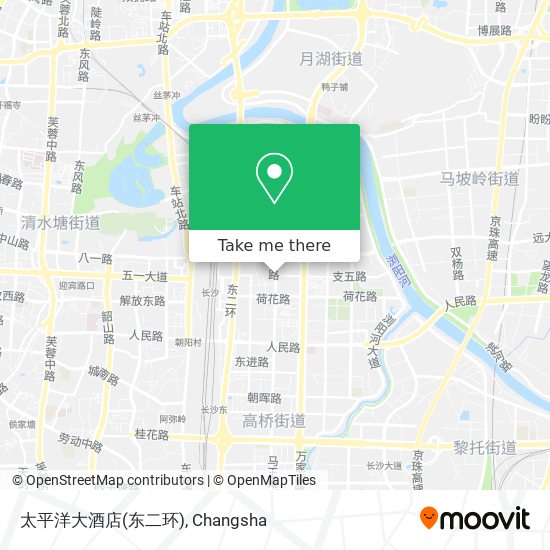 太平洋大酒店(东二环) map