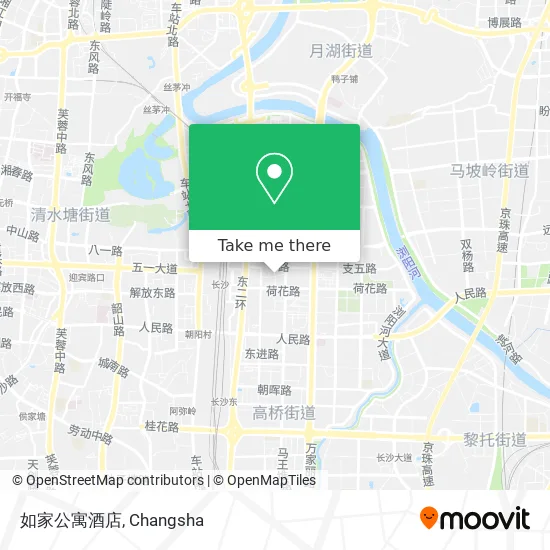 如家公寓酒店 map