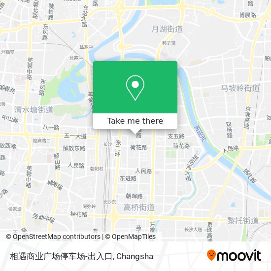 相遇商业广场停车场-出入口 map