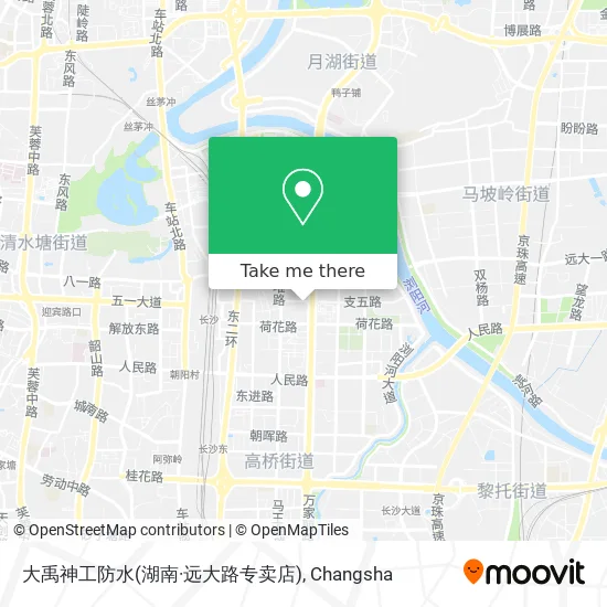 大禹神工防水(湖南·远大路专卖店) map