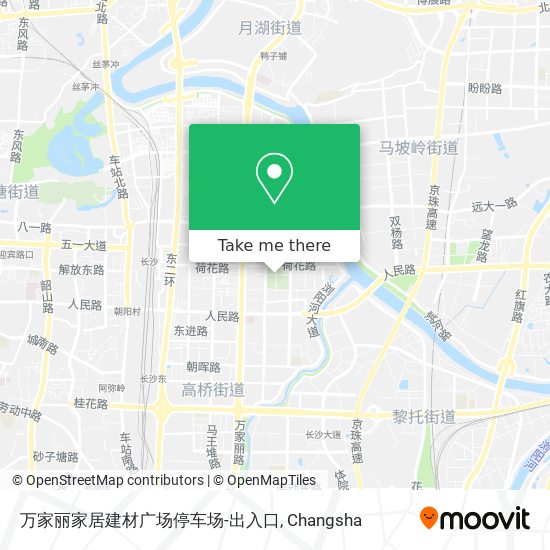 万家丽家居建材广场停车场-出入口 map