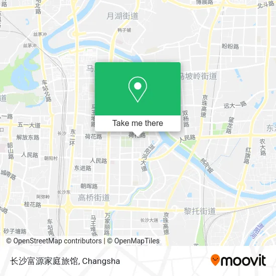 长沙富源家庭旅馆 map