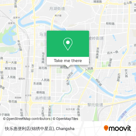快乐惠便利店(锦绣中星店) map