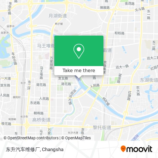 东升汽车维修厂 map