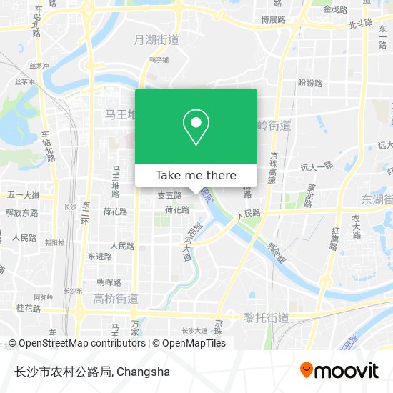 长沙市农村公路局 map