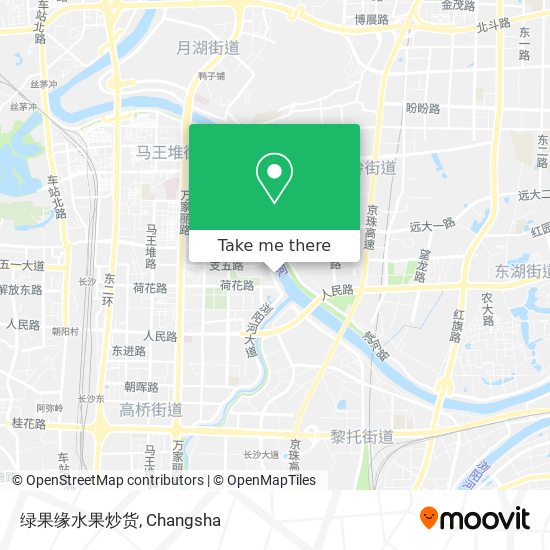 绿果缘水果炒货 map
