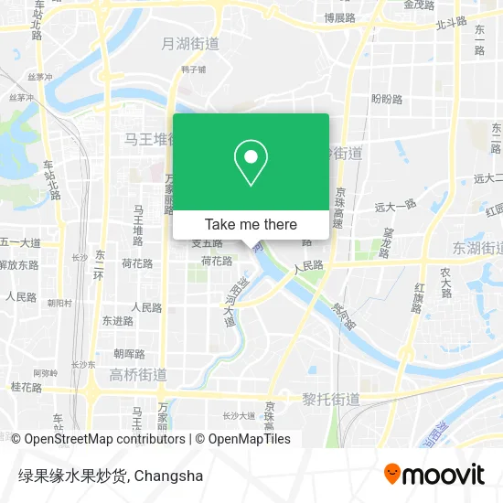 绿果缘水果炒货 map