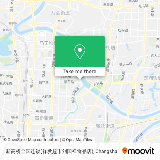 新高桥全国连锁(祥发超市刘国祥食品店) map