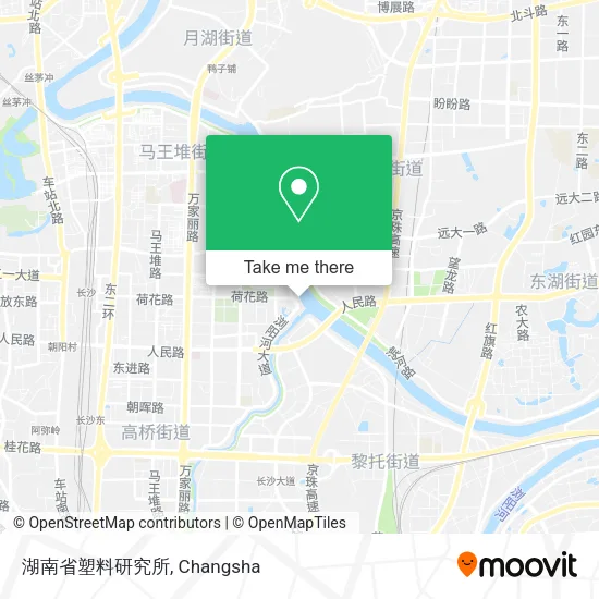 湖南省塑料研究所 map