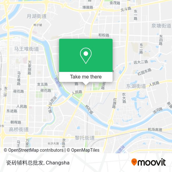 瓷砖辅料总批发 map