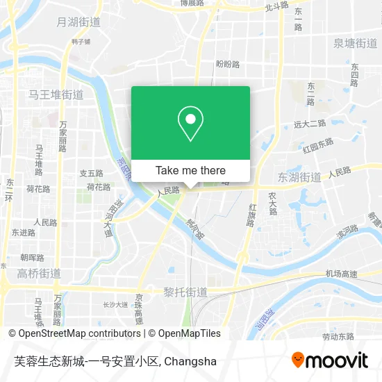 芙蓉生态新城-一号安置小区 map