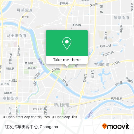 红发汽车美容中心 map