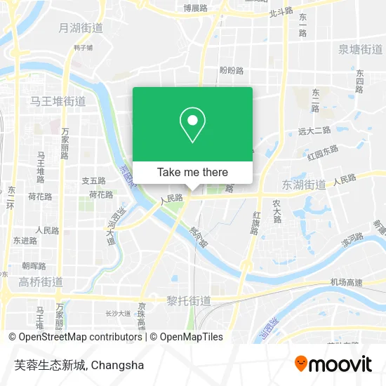芙蓉生态新城 map