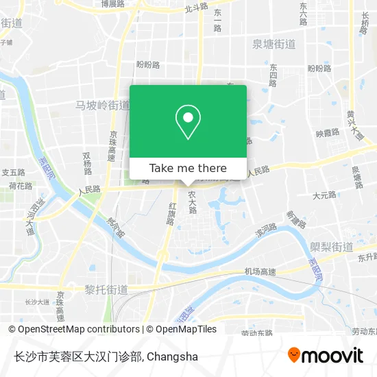长沙市芙蓉区大汉门诊部 map