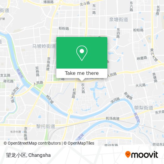 望龙小区 map