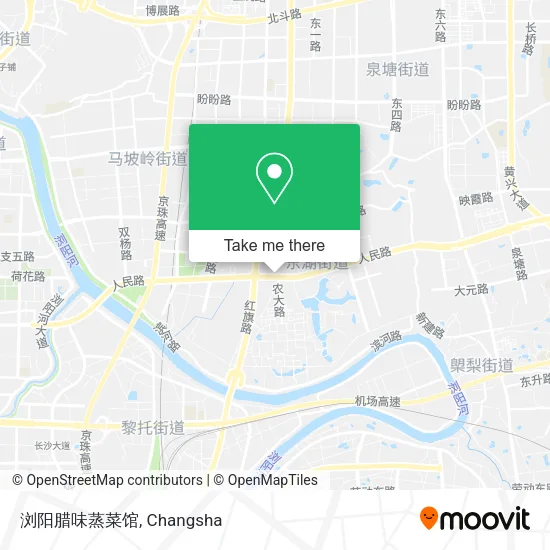 浏阳腊味蒸菜馆 map