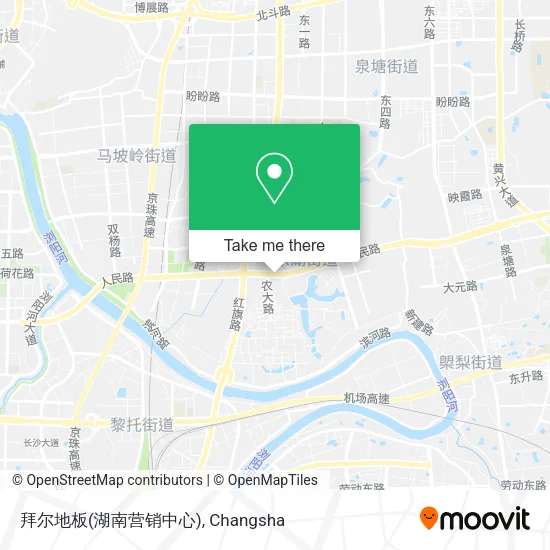 拜尔地板(湖南营销中心) map