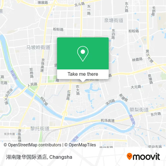 湖南隆华国际酒店 map