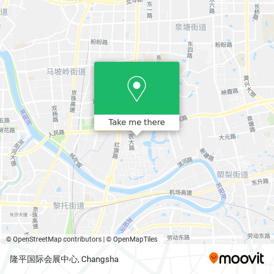 隆平国际会展中心 map