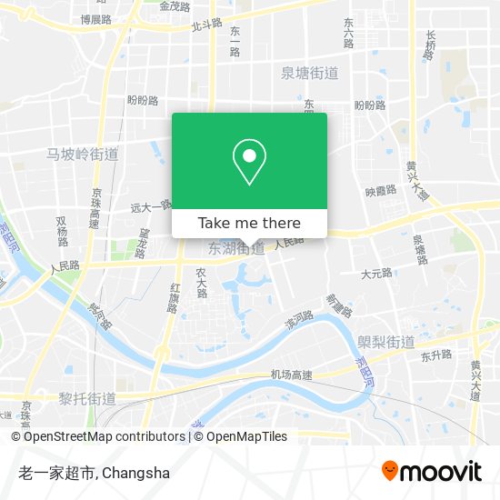 老一家超市 map