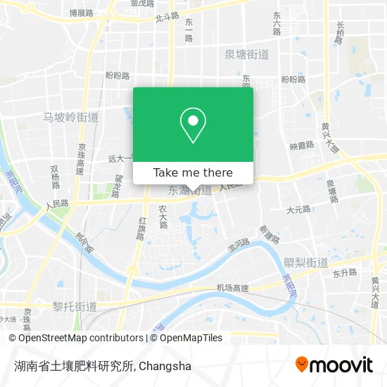 湖南省土壤肥料研究所 map