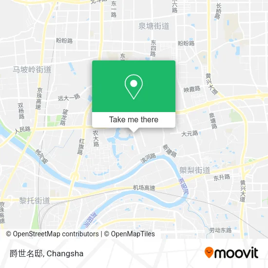 爵世名邸 map
