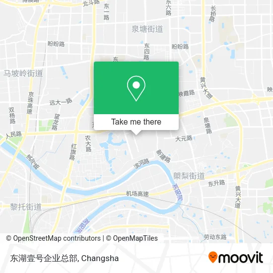 东湖壹号企业总部 map