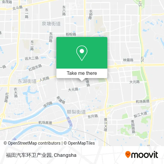 福田汽车环卫产业园 map