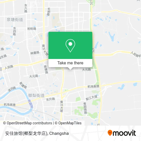 安佳旅馆(榔梨龙华店) map