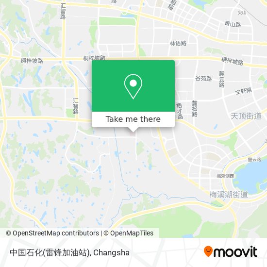 中国石化(雷锋加油站) map