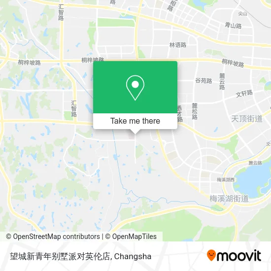 望城新青年别墅派对英伦店 map