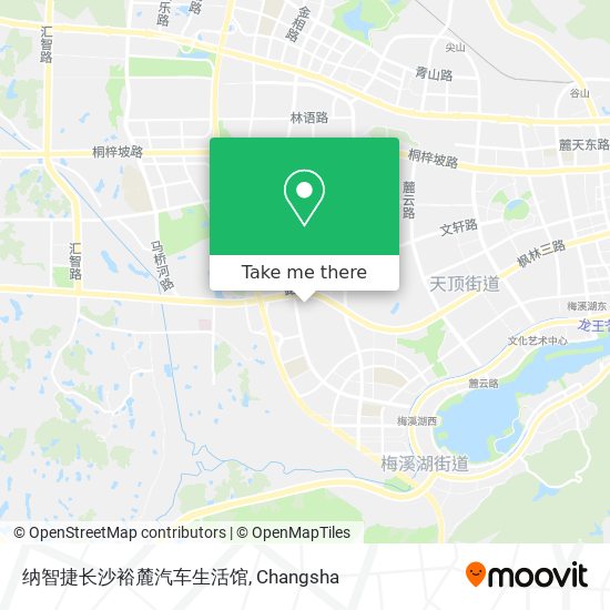 纳智捷长沙裕麓汽车生活馆 map