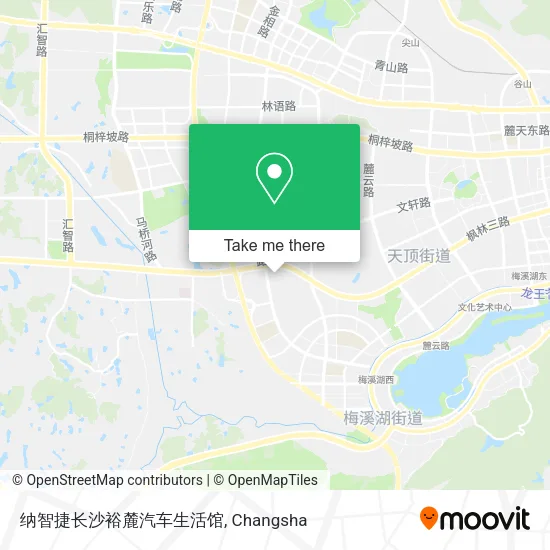 纳智捷长沙裕麓汽车生活馆 map