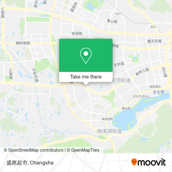 盛惠超市 map