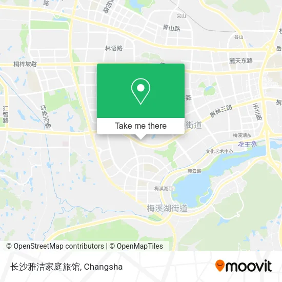 长沙雅洁家庭旅馆 map