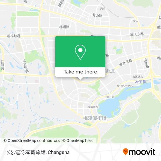 长沙恋你家庭旅馆 map