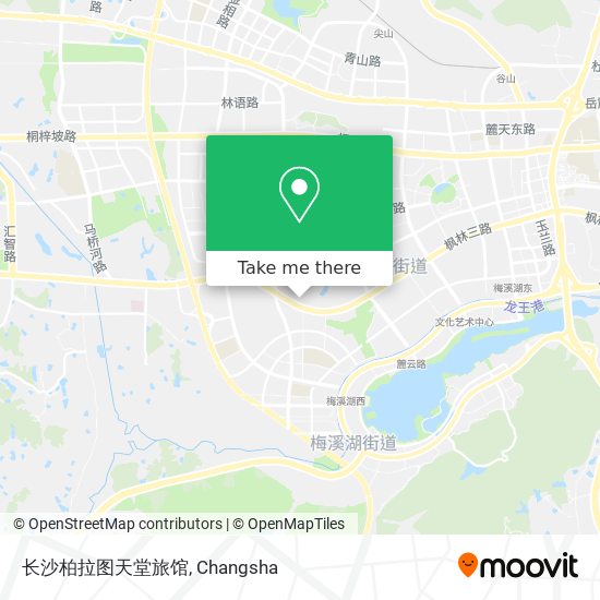 长沙柏拉图天堂旅馆 map