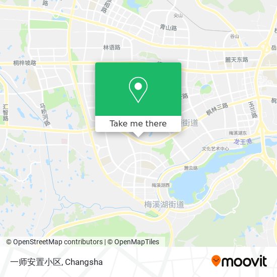 一师安置小区 map