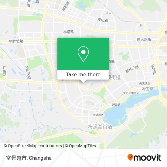 富景超市 map