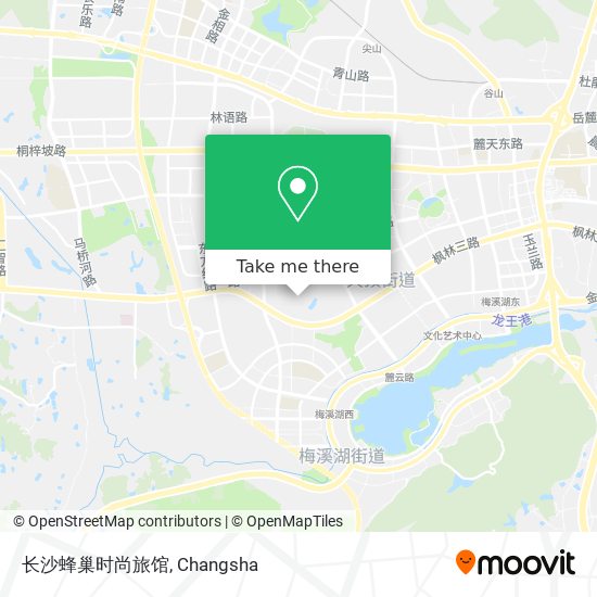 长沙蜂巢时尚旅馆 map